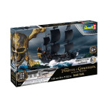 KIT PARA MONTAR REVELL EASY-CLICK NAVIO PIRATA PÉROLA NEGRA PIRATAS DO CARIBE: A VINGANÇA DE SALAZAR 1/150 112 PEÇAS REV 05499